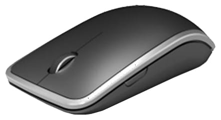 Mouse DELL WM514 / USB / Silver Black