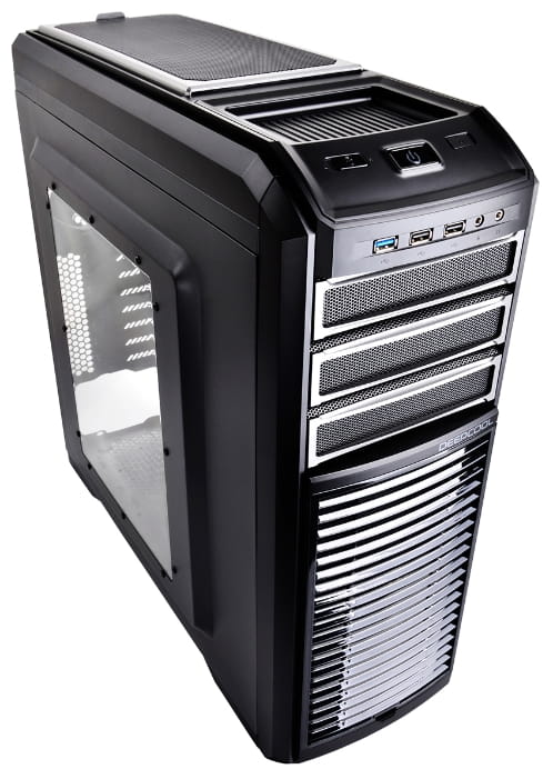 ATX Case Deepcool Kendomen / with Side-Window / without PSU / 5 fans pre-installed / Silver