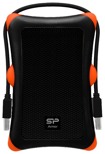 Silicon Power Armor A30 / 1.0TB 2.5 External HDD / SP010TBPHDA30S3 Orange