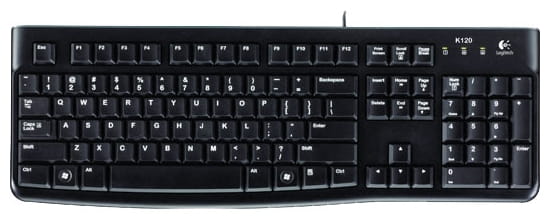 Logitech K120 for Business Russian