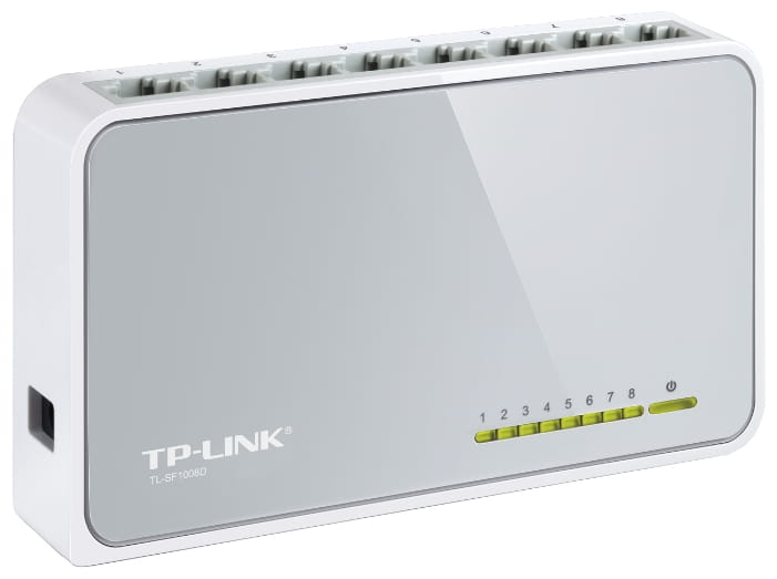 Switch TP-LINK TL-SF1008D / 8 ports / 10/100M /