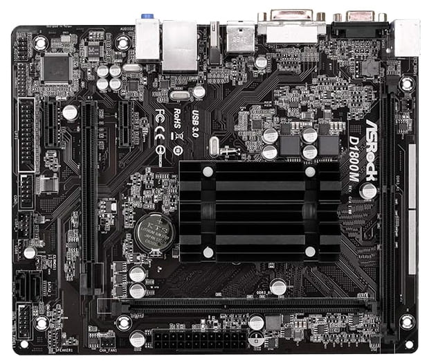 ASRock D1800M mATX / Celeron J1800 / 2xDDR3 /