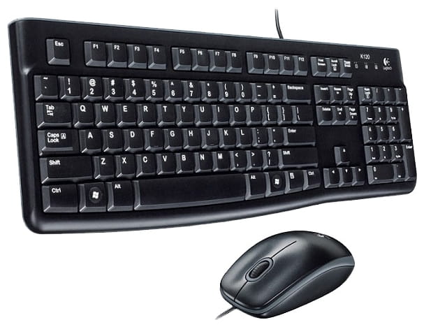 Logitech MK120 KIT Black / Russian