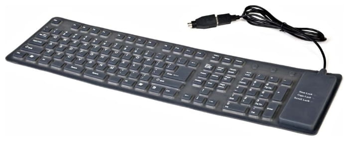 Gembird KB-109F-B / Flexible / Black / English