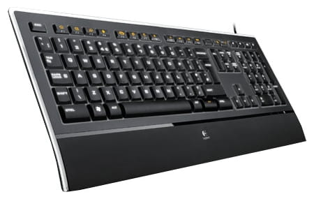 Logitech Illuminated Keyboard K740 Black USB