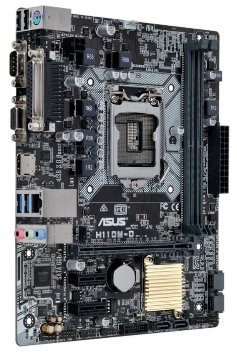 MB ASUS H110M-D / Intel H110 / S1151 / mATX