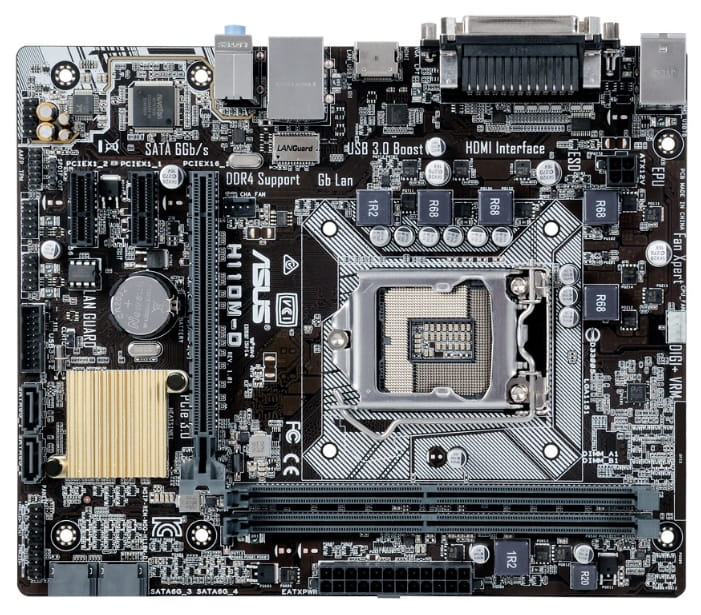 MB ASUS H110M-D / Intel H110 / S1151 / mATX