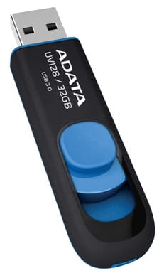 ADATA DashDrive UV128 / 32GB / Black Blue