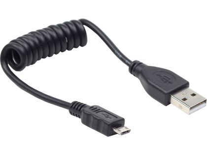 Cable Gembird CC-mUSB2C-AMBM-0.6M / Black