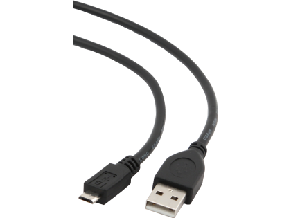Cable Gembird CCP-mUSB2-AMBM-0.5M / Black