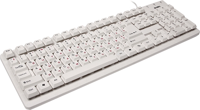 Keyboard Sven Standard 301 / USB / White