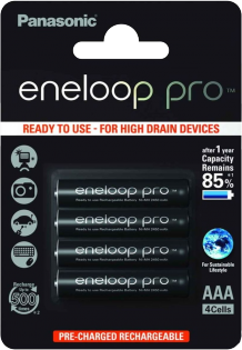Panasonic Eneloop Pro BK-4HCDE/4BE / 930mAh / AAA /