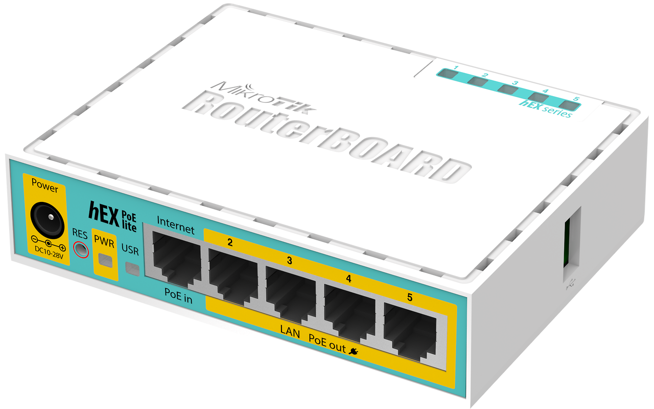 MikroTik RB750UPr2 hEX PoE lite