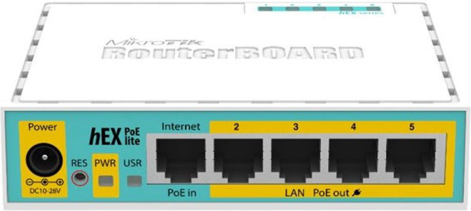 MikroTik RB750UPr2 hEX PoE lite