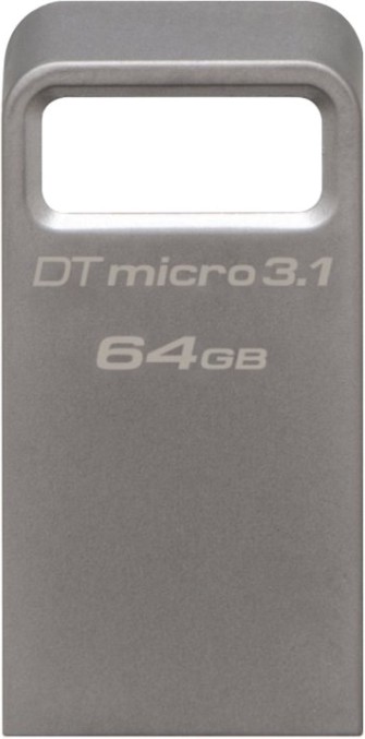 USB Kingston DataTraveler Micro 3.1 / 64GB / Silver