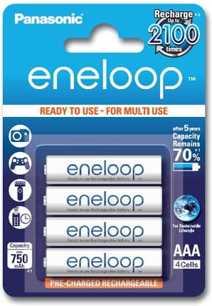 Eneloop BK-4MCCE/4BE / AAA / 750mAh /