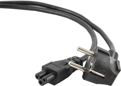 Power Cord Gembird PC-186-ML12 / Black