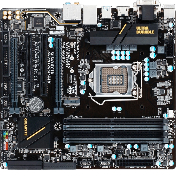 GIGABYTE GA-H170M-D3H