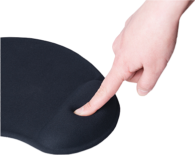 Mouse pad Sven GL-009 / Gel wrist / Black