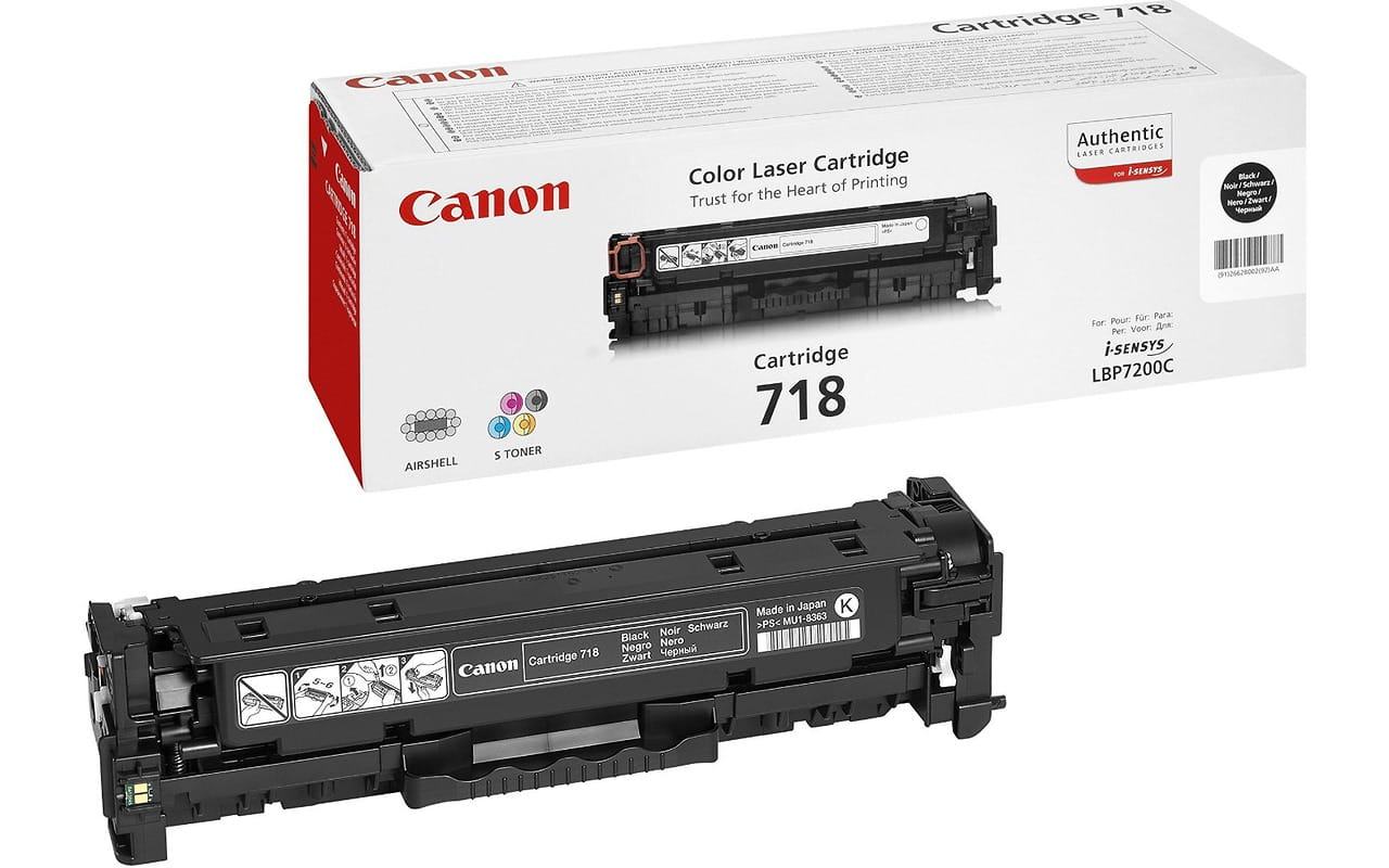 Cartridge Canon 718 / Original / Black