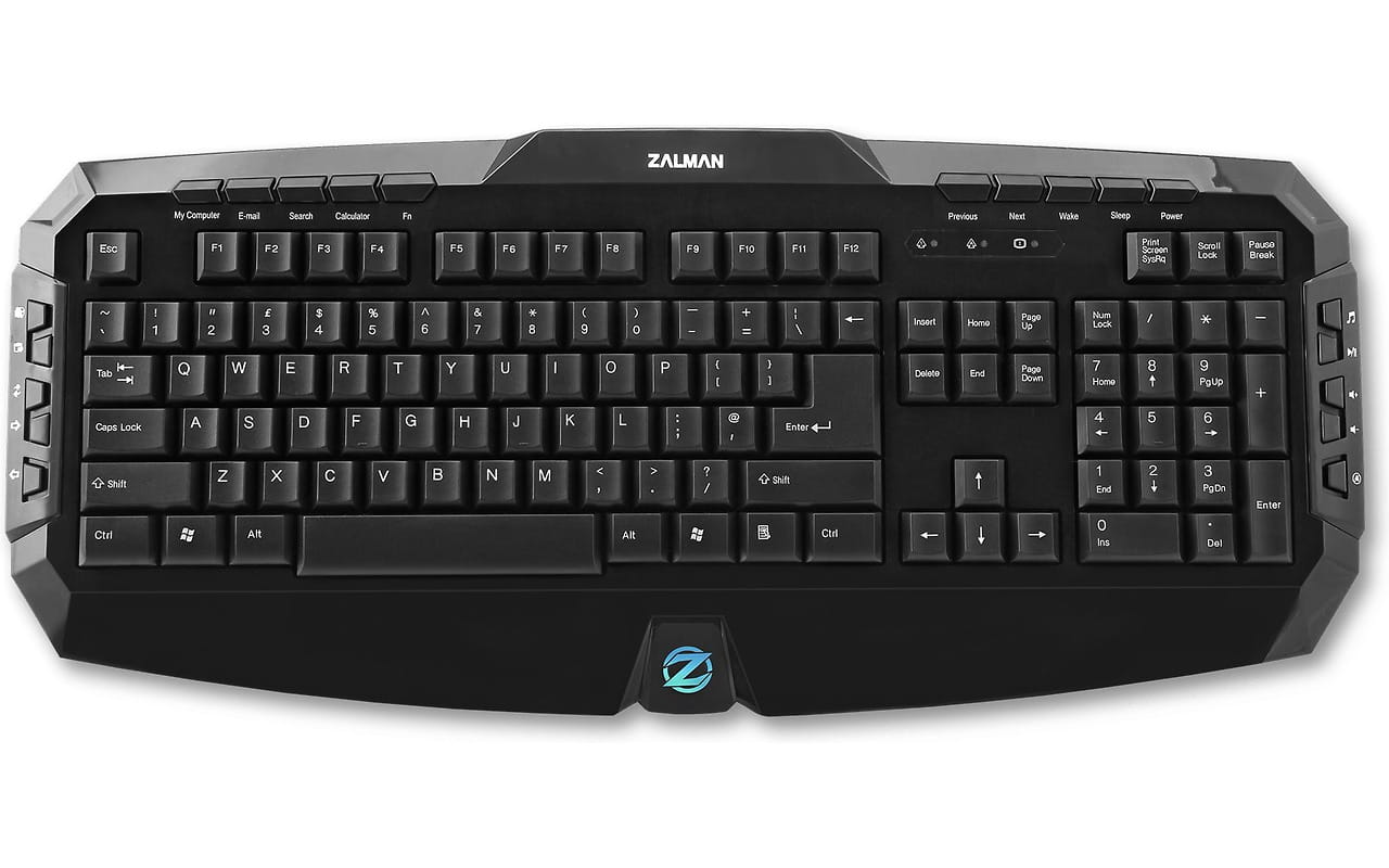 Keyboard Zalman ZM-K300M / Multimedia / USB /
