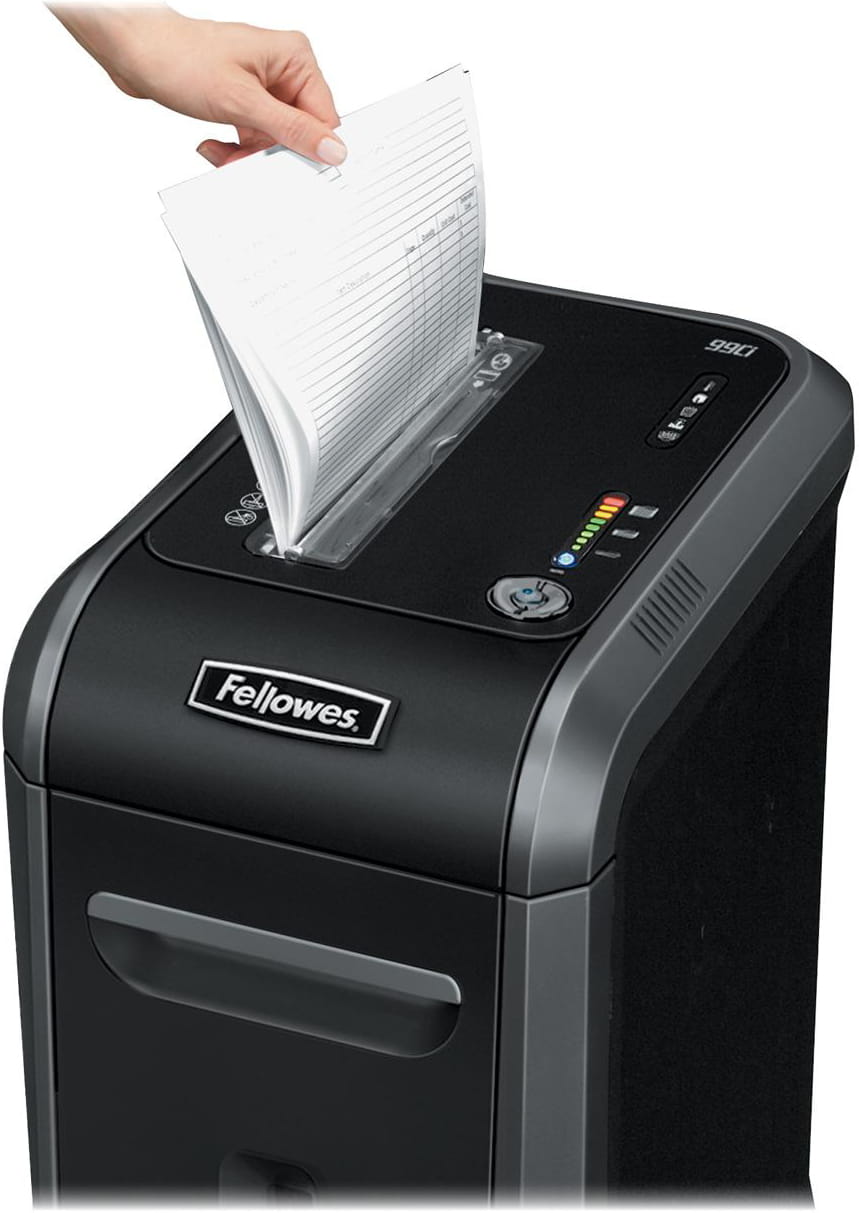 Fellowes Powershred® 99Ci DIN Level P-4, Cross Cut 4х38mm, Capacity 17sheets