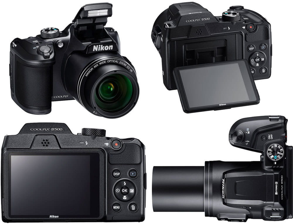 Nikon Coolpix B500 / 40x Optical Zoom Black
