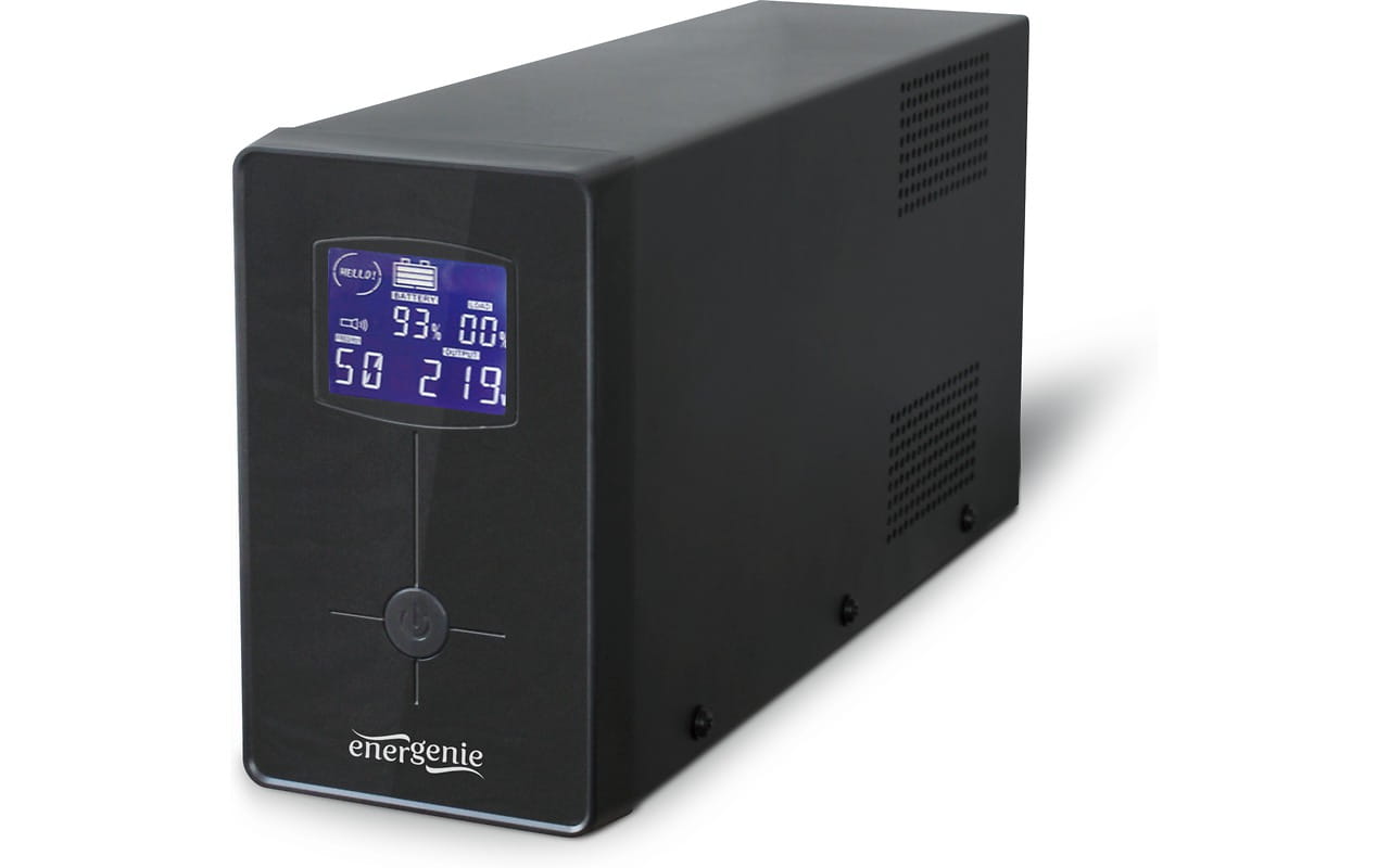 UPS Gembird EG-UPS-031 / 650VA / 390W / LCD display /