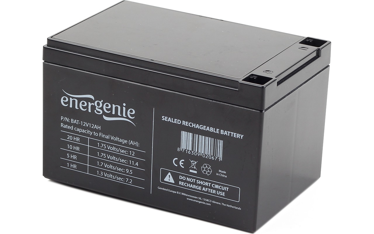 Gembird 12V 12AH BAT-12V12AH