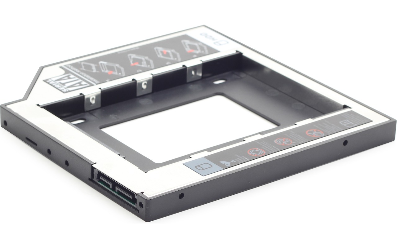 Gembird MF-95-02 / Slim mounting frame / 2.5'' to 5.25'' up to 12.7 mm