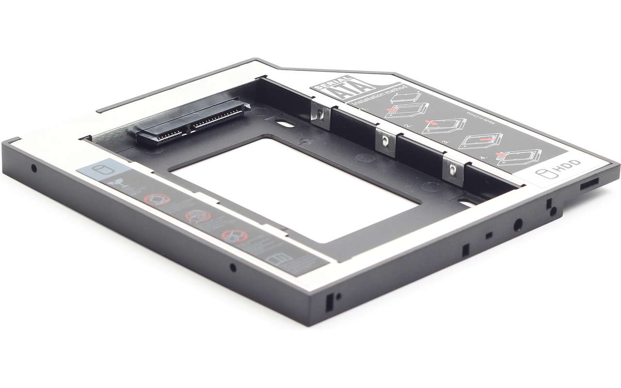 Gembird MF-95-02 / Slim mounting frame / 2.5'' to 5.25'' up to 12.7 mm