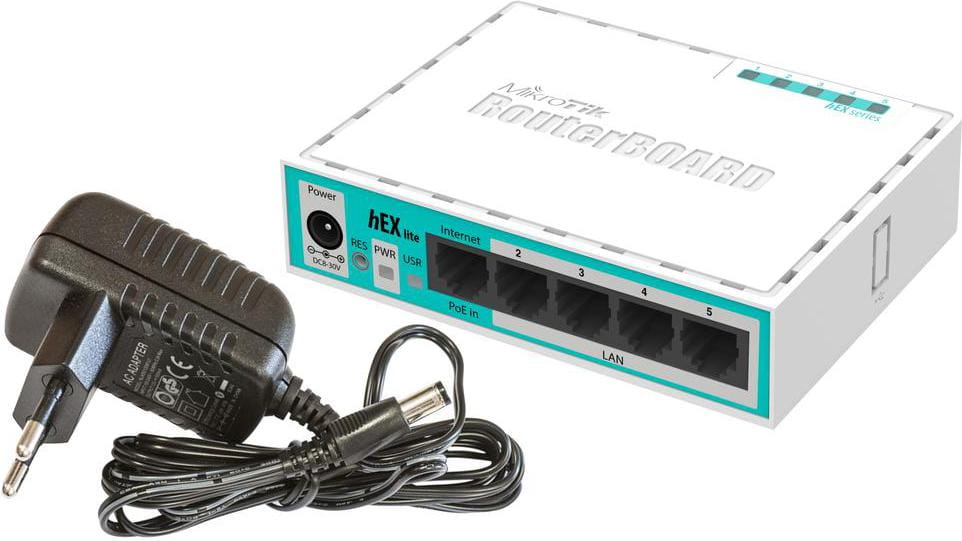 MikroTik RouterBOARD hEX lite / RB750r2