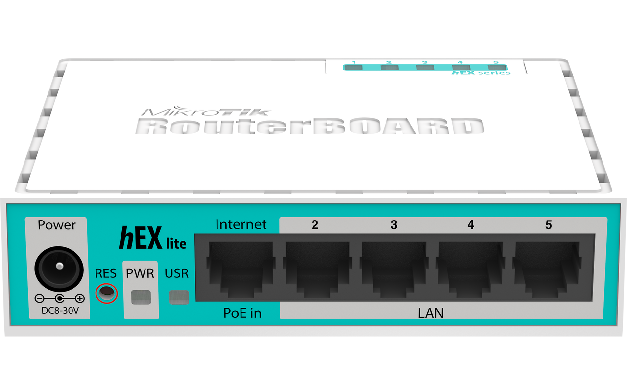 MikroTik RouterBOARD hEX lite / RB750r2