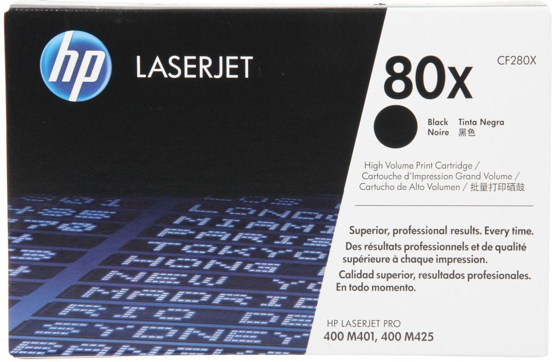 HP 80X LaserJet Print Cartridge Black