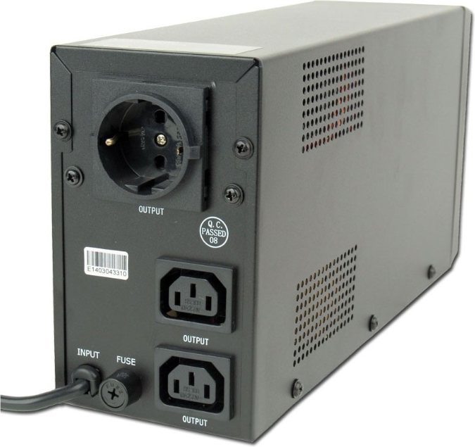 UPS Gembird EG-UPS-031 / 650VA / 390W / LCD display /