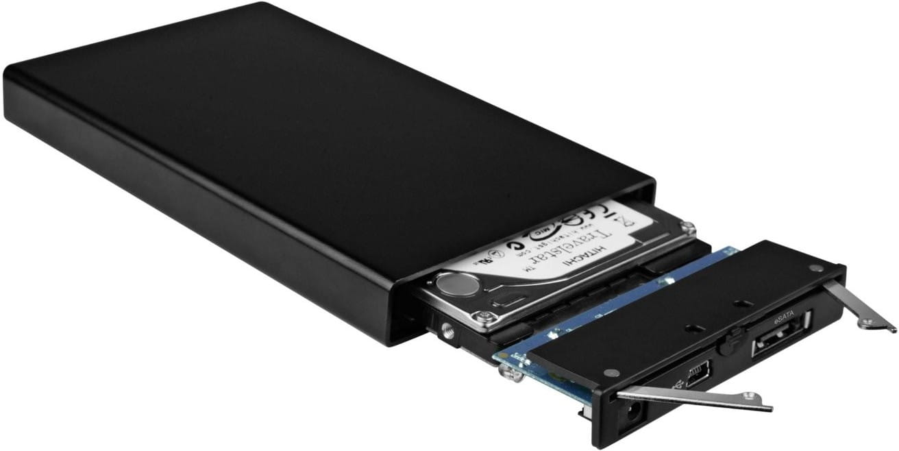 External RaidSonic ICY BOX / IB-290StUSD-B / with Docking Station 3.5" for 2.5" SATA HDD /