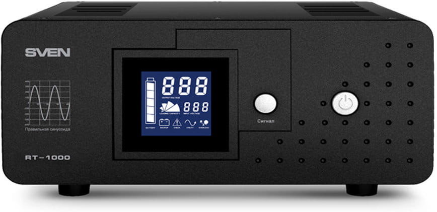 UPS Sven RT-1000 / Line-Interactive / 1000VA / 600W /