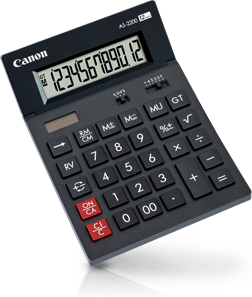 Calculator Canon AS-2200 / 12 digit /