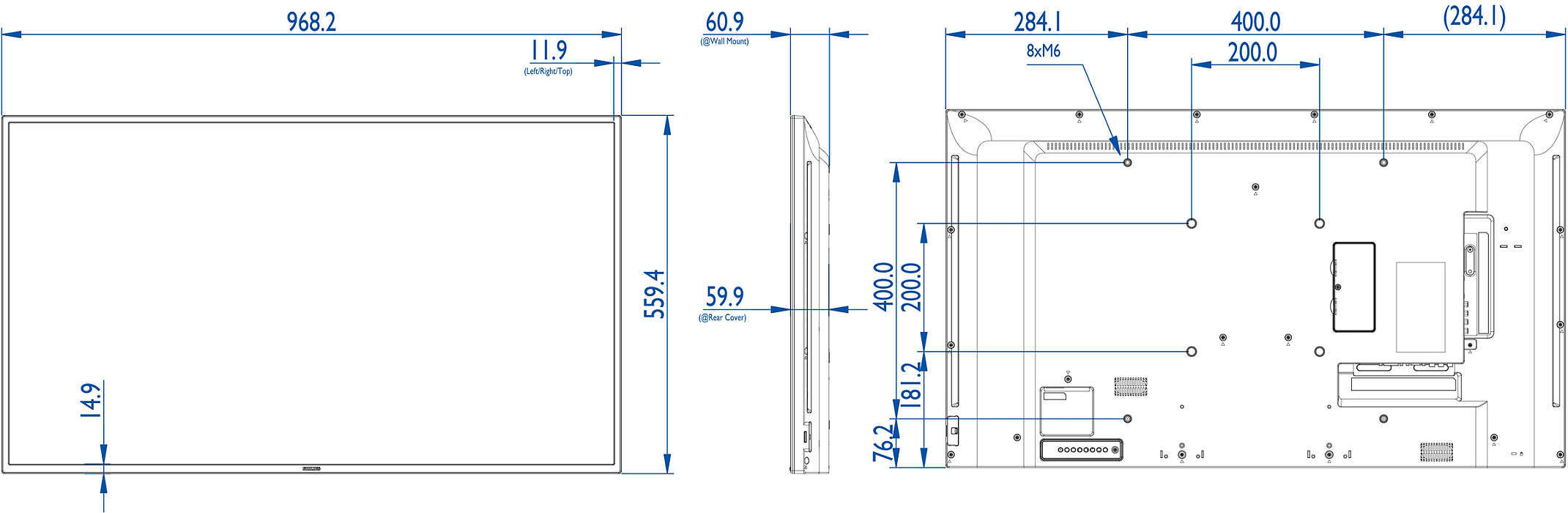 Philips BDL4330QL / 43" IPS FullHD Direct LED Backlight