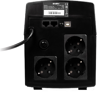 UPS SVEN Pro 1000 / Line Interactive / AVR / CPU / 1000VA / 720W