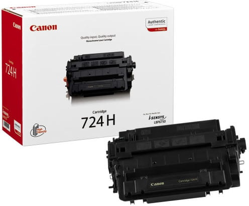 Cartridge Canon 724H / Original / Black
