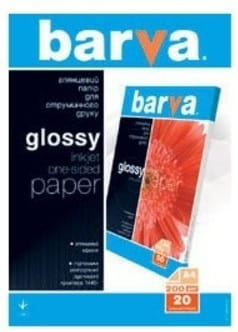 Barva A4 200g 20p Glossy Inkjet