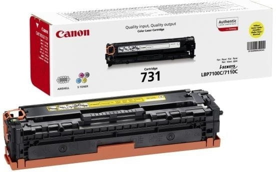 Cartridge Canon 731 / Compatible / Yellow