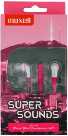Maxell SUPER SOUND Pink