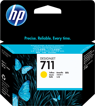 Cartridge HP 711 / 29-ml Ink / Yellow