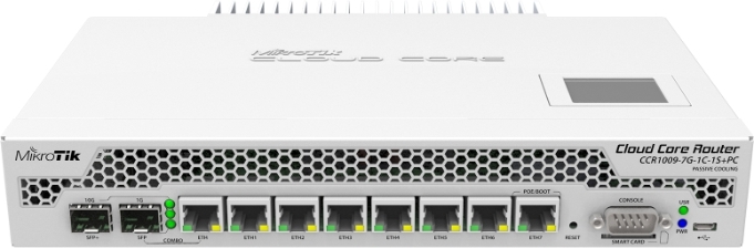 MikroTik Cloud Core Router CCR1009-7G-1C-1S+PC