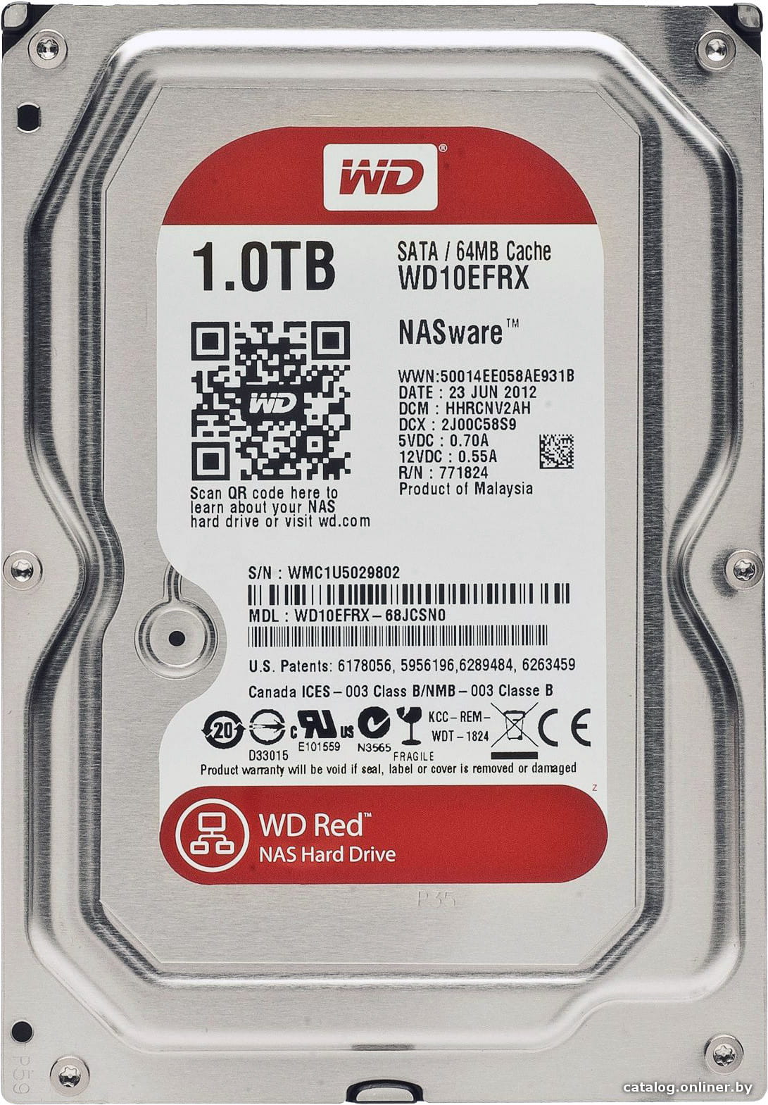 Western Digital Red WD10EFRX / IntelliPower