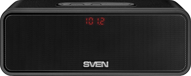 Speakers SVEN PS-170BL / Portable / Bluetooth / 2 x 5W / 2000mA / Black