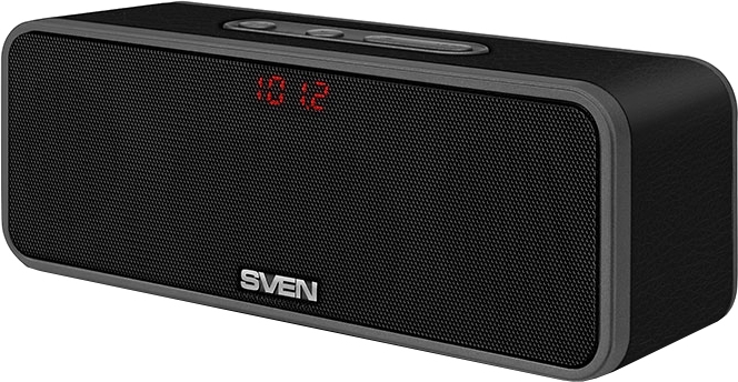 Speakers SVEN PS-170BL / Portable / Bluetooth / 2 x 5W / 2000mA / Black