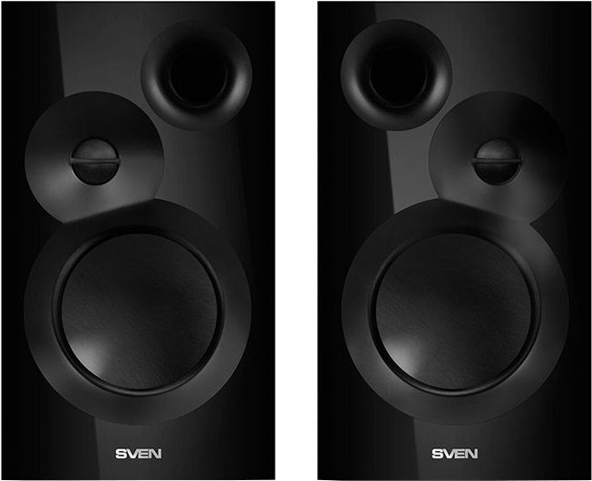 Speakers SVEN SPS-701 / 2.0 / RMS 40W / Bluetooth / Black